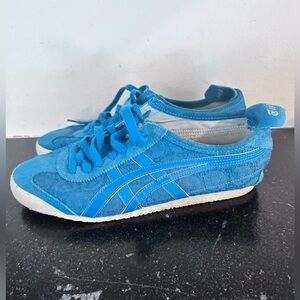 Onitsuka Tiger Blue Sneakers D659N Women's Size 9